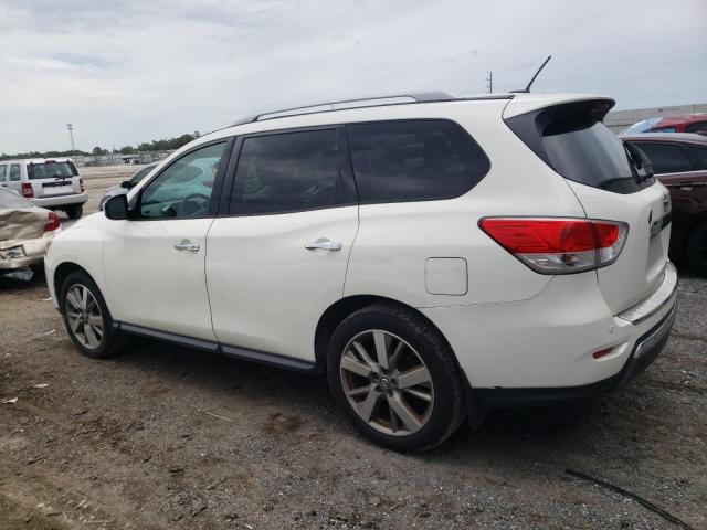 5N1AR2MM3EC713317 - 2014 NISSAN PATHFINDER S WHITE photo 2
