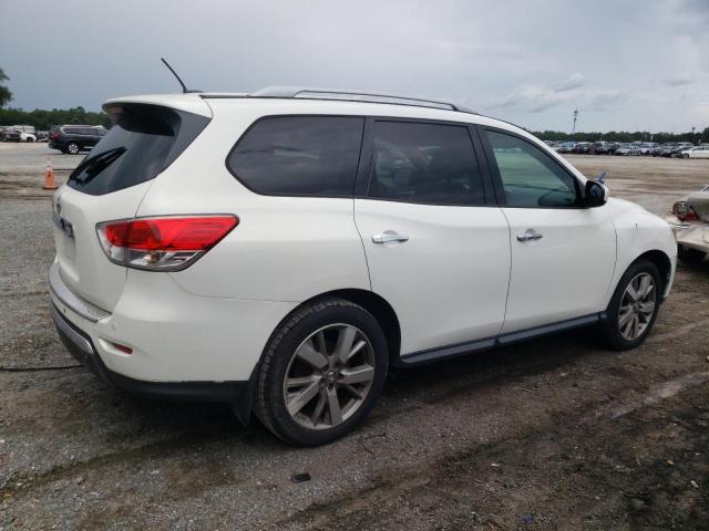 5N1AR2MM3EC713317 - 2014 NISSAN PATHFINDER S WHITE photo 3