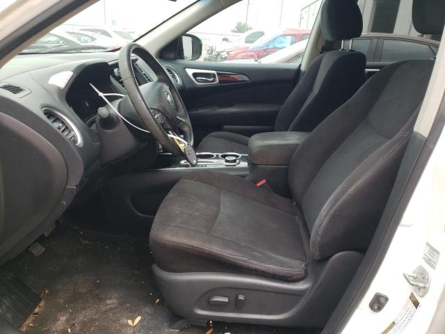 5N1AR2MM3EC713317 - 2014 NISSAN PATHFINDER S WHITE photo 7