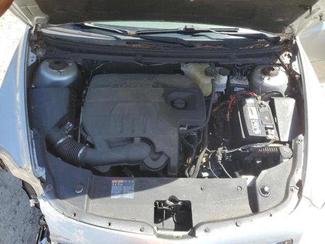 1G1ZC5E02CF312481 - 2012 CHEVROLET MALIBU 1LT SILVER photo 11