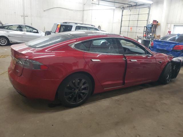 5YJSA1E29JF295592 - 2018 TESLA MODEL S RED photo 3