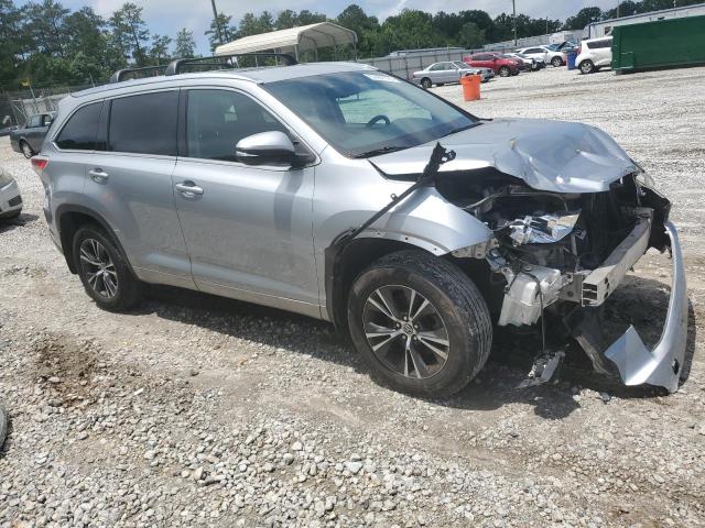 5TDJKRFH0GS229463 - 2016 TOYOTA HIGHLANDER XLE SILVER photo 4