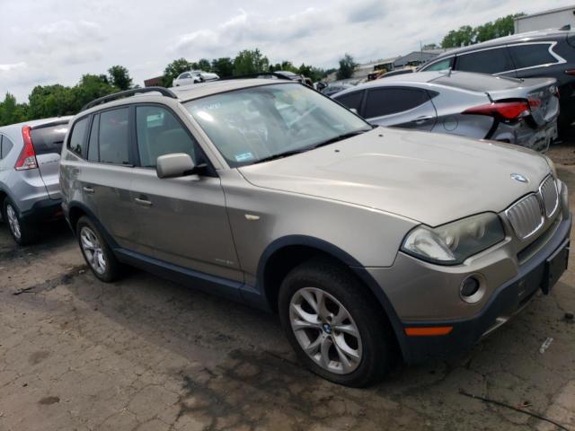 WBXPC93459WJ27333 - 2009 BMW X3 XDRIVE30I BEIGE photo 4