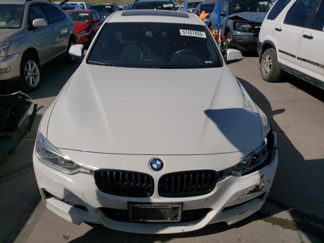 WBA8B7C51GK703048 - 2016 BMW 340 XI WHITE photo 5