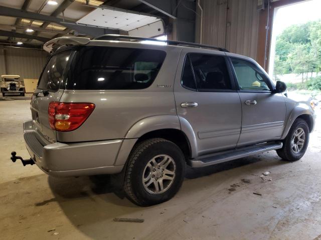 5TDBT48A23S180510 - 2003 TOYOTA SEQUOIA LIMITED SILVER photo 3