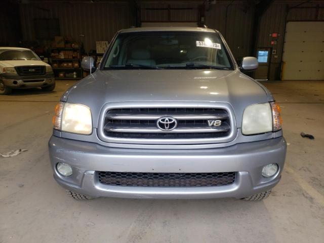 5TDBT48A23S180510 - 2003 TOYOTA SEQUOIA LIMITED SILVER photo 5