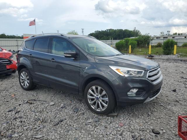 1FMCU9J93JUA98773 - 2018 FORD ESCAPE TITANIUM 灰色 照片 4