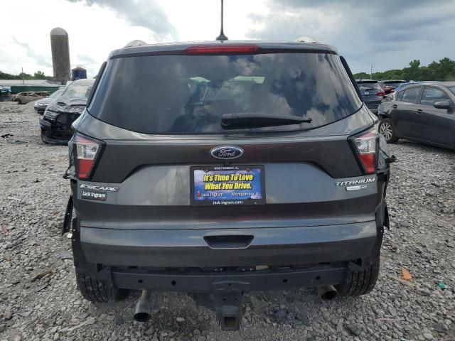 1FMCU9J93JUA98773 - 2018 FORD ESCAPE TITANIUM 灰色 照片 6