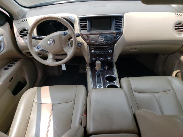 5N1AR2MM1EC727300 - 2014 NISSAN PATHFINDER S BLACK photo 8
