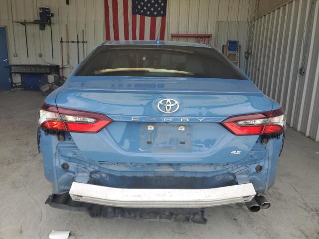 4T1G11AK4PU126040 - 2023 TOYOTA CAMRY SE NIGHT SHADE BLUE photo 6