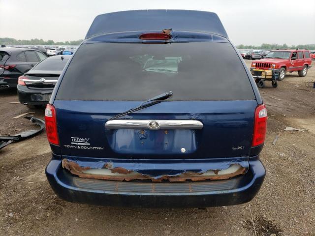 2C4GP54L62R613339 - 2002 CHRYSLER TOWN & COU LXI BLUE photo 6