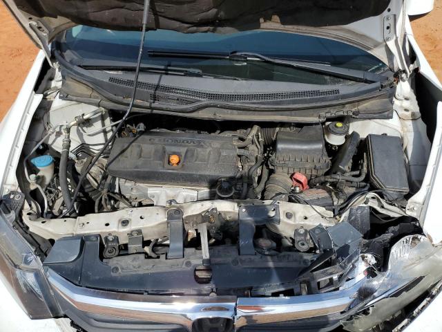 19XFB2F96CE020920 - 2012 HONDA CIVIC EXL WHITE photo 11