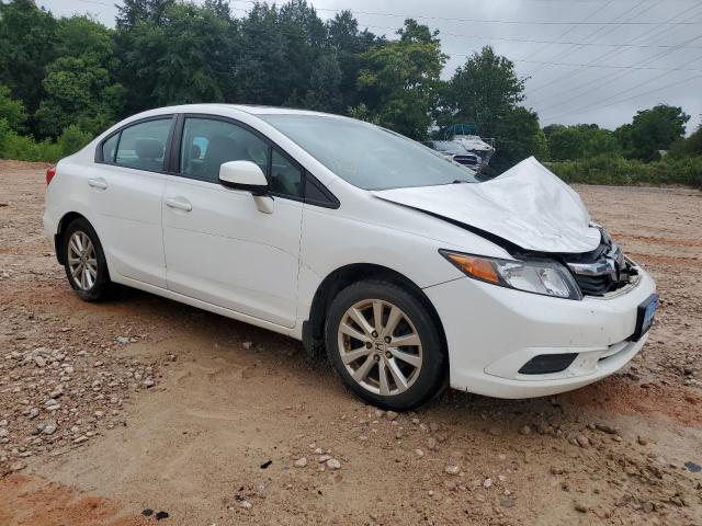 19XFB2F96CE020920 - 2012 HONDA CIVIC EXL WHITE photo 4