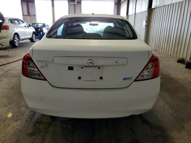 3N1CN7APXEL800806 - 2014 NISSAN VERSA S WHITE photo 6