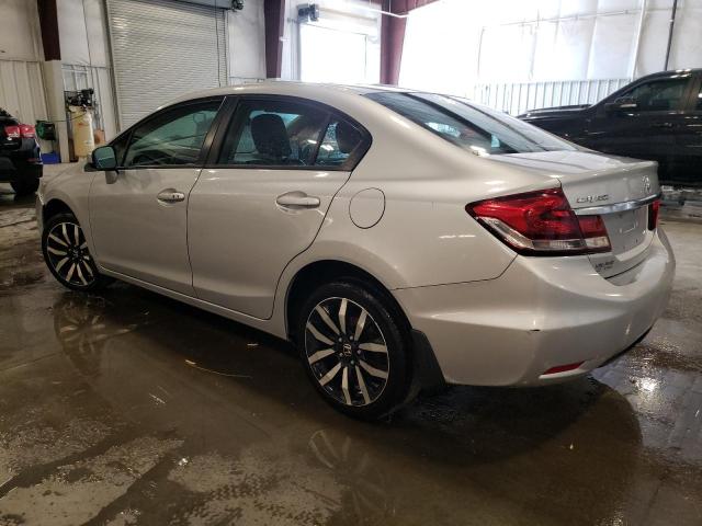 2HGFB2F93EH505119 - 2014 HONDA CIVIC EXL 银色 照片 2