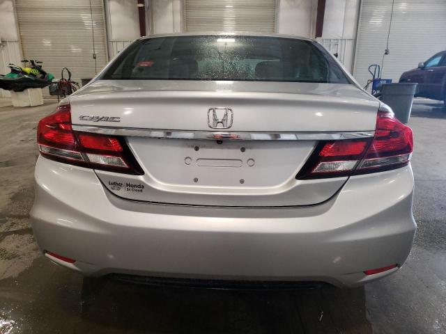 2HGFB2F93EH505119 - 2014 HONDA CIVIC EXL 银色 照片 6