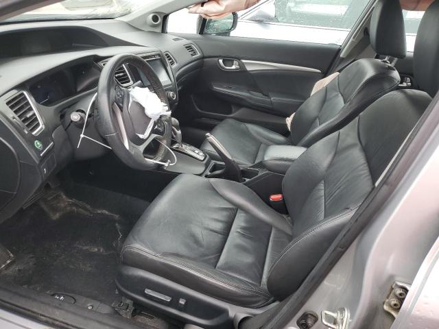 2HGFB2F93EH505119 - 2014 HONDA CIVIC EXL 银色 照片 7