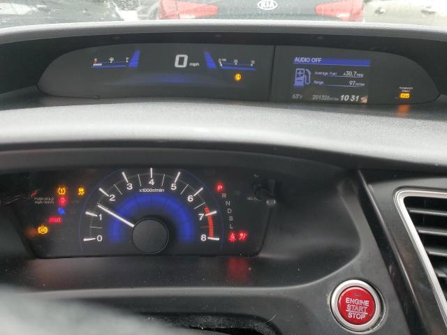 2HGFB2F93EH505119 - 2014 HONDA CIVIC EXL 银色 照片 9