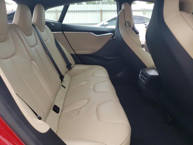 5YJSA1E21GF174614 - 2016 TESLA MODEL S Կարմիր լուսանկար 10