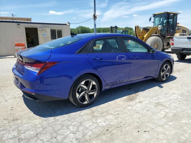 KMHLS4AG0PU496040 - 2023 HYUNDAI ELANTRA SEL BLUE photo 3