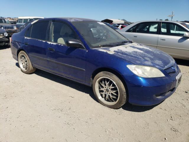 2HGES16355H537118 - 2005 HONDA CIVIC DX VP Mavi foto 4