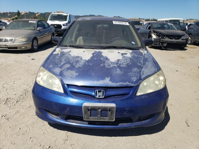 2HGES16355H537118 - 2005 HONDA CIVIC DX VP BLUE photo 5