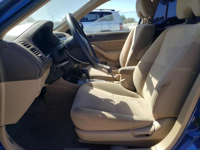2HGES16355H537118 - 2005 HONDA CIVIC DX VP Mavi foto 7