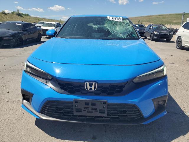 19XFL1H89PE009315 - 2023 HONDA CIVIC SPORT TOURING BLUE photo 5