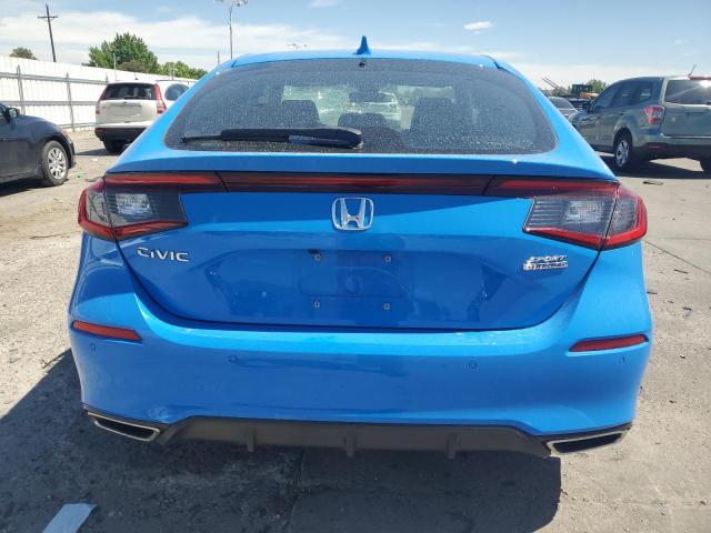 19XFL1H89PE009315 - 2023 HONDA CIVIC SPORT TOURING BLUE photo 6