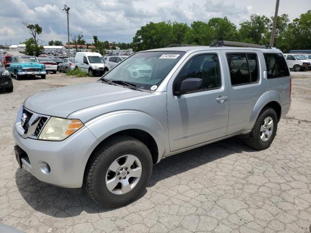 5N1AR18B08C634923 - 2008 NISSAN PATHFINDER S SILVER photo 1