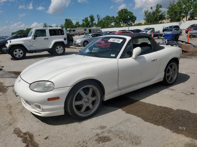 JM1NB3531Y0152594 - 2000 MAZDA MX-5 MIATA BASE WHITE photo 1