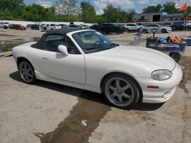 JM1NB3531Y0152594 - 2000 MAZDA MX-5 MIATA BASE WHITE photo 4