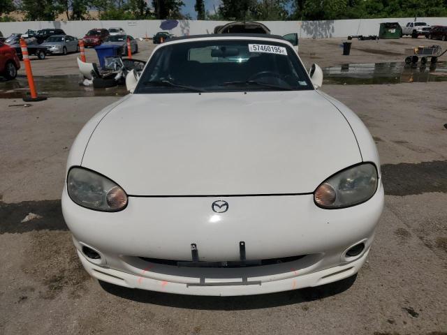 JM1NB3531Y0152594 - 2000 MAZDA MX-5 MIATA BASE WHITE photo 5