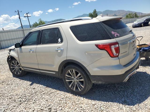 1FM5K8HT9HGB30547 - 2017 FORD EXPLORER PLATINUM GOLD photo 2