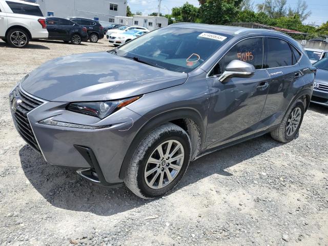 JTJYARBZ9K2133134 - 2019 LEXUS NX 300 BASE ნაცრისფერი ფოტო 1