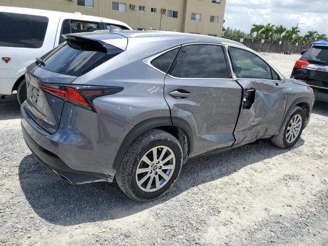 JTJYARBZ9K2133134 - 2019 LEXUS NX 300 BASE ნაცრისფერი ფოტო 3