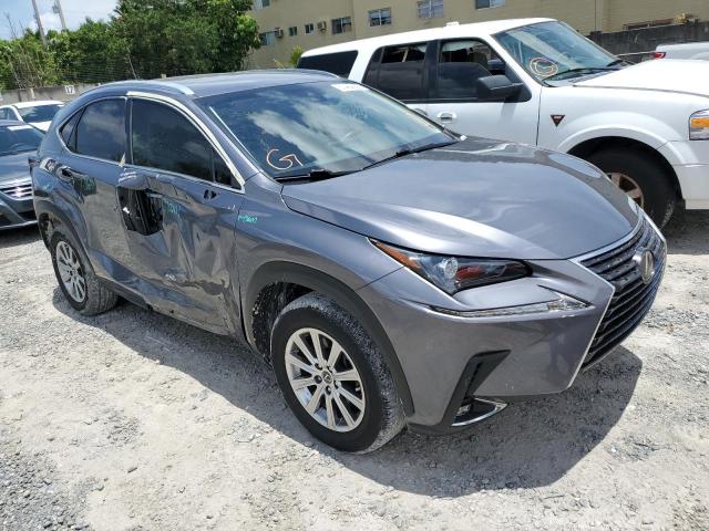 JTJYARBZ9K2133134 - 2019 LEXUS NX 300 BASE ნაცრისფერი ფოტო 4