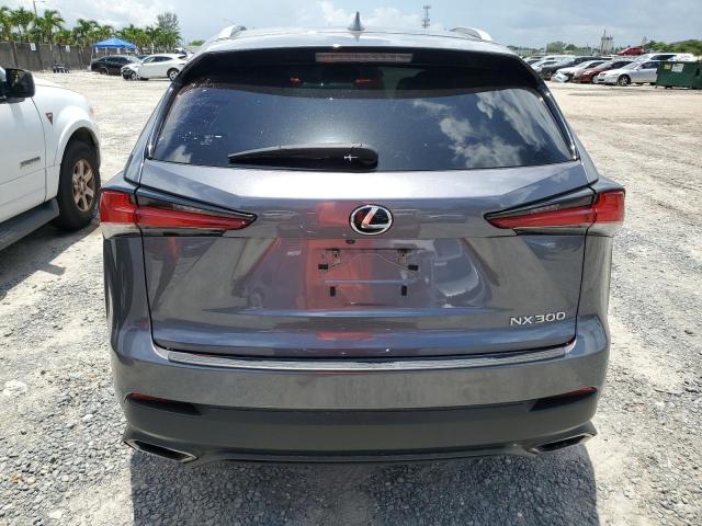 JTJYARBZ9K2133134 - 2019 LEXUS NX 300 BASE ნაცრისფერი ფოტო 6