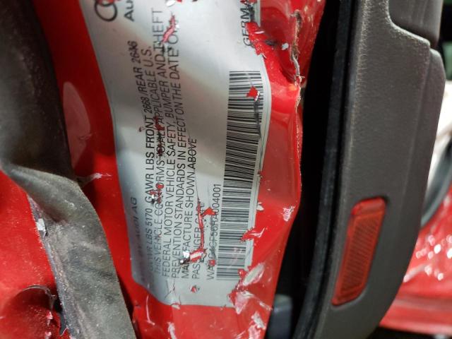 WAUC4CF56RA004001 - 2024 AUDI S5 PREMIUM PLUS 红色 照片 12