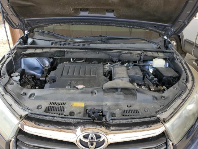 5TDJKRFHXGS234945 - 2016 TOYOTA HIGHLANDER XLE Mavi foto 12