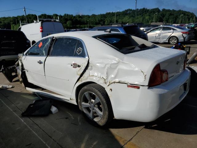 1G1ZC5E07CF205359 - 2012 CHEVROLET MALIBU 1LT Ақ фото 2