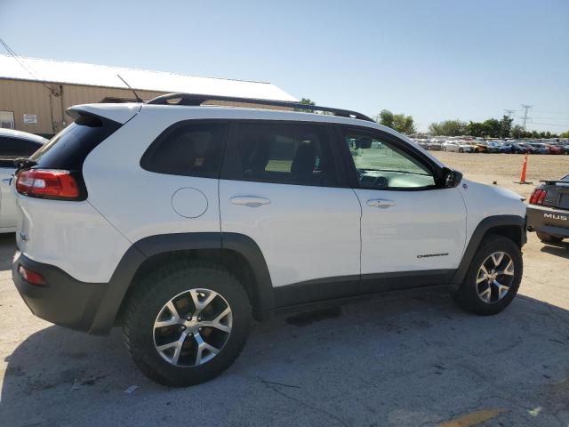1C4PJMBS2FW664436 - 2015 JEEP CHEROKEE TRAILHAWK WHITE photo 3