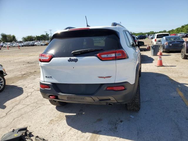 1C4PJMBS2FW664436 - 2015 JEEP CHEROKEE TRAILHAWK WHITE photo 6