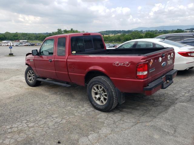1FTZR45E37PA51874 - 2007 FORD RANGER SUPER CAB RED photo 2