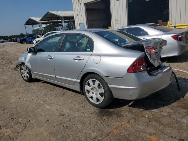 1HGFA16588L082944 - 2008 HONDA CIVIC LX SILVER photo 2