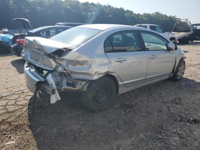 1HGFA16588L082944 - 2008 HONDA CIVIC LX SILVER photo 3