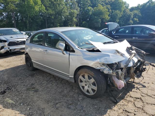 1HGFA16588L082944 - 2008 HONDA CIVIC LX SILVER photo 4