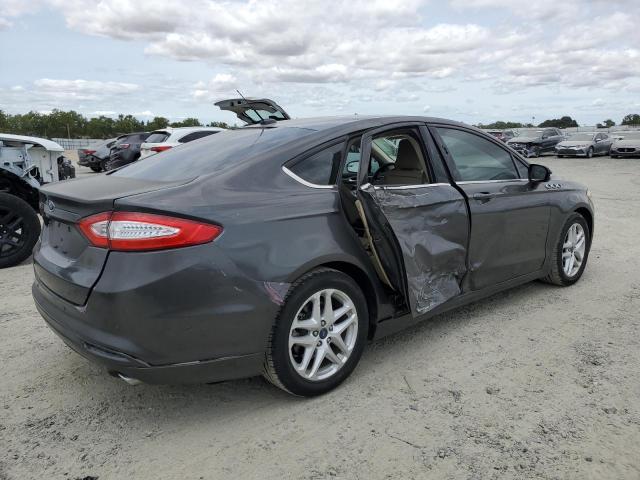 3FA6P0H79FR214409 - 2015 FORD FUSION SE GRAY photo 3