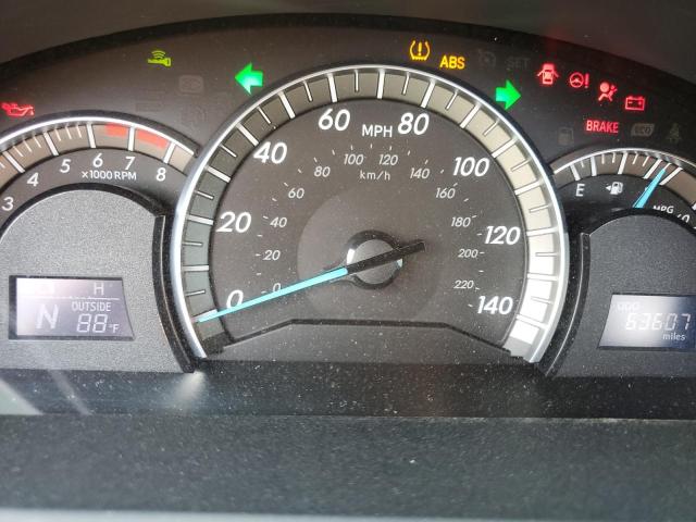 4T1BF1FK8CU526813 - 2012 TOYOTA CAMRY BASE WHITE photo 9