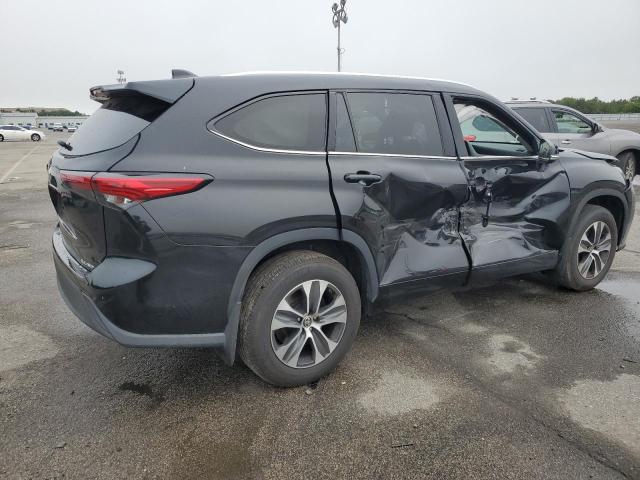 5TDGZRBH7MS112759 - 2021 TOYOTA HIGHLANDER XLE Սև լուսանկար 3
